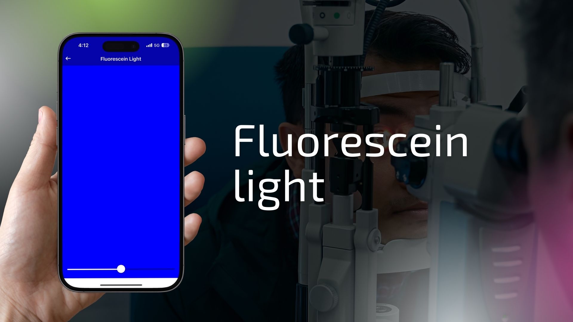 fluorescein light test web image