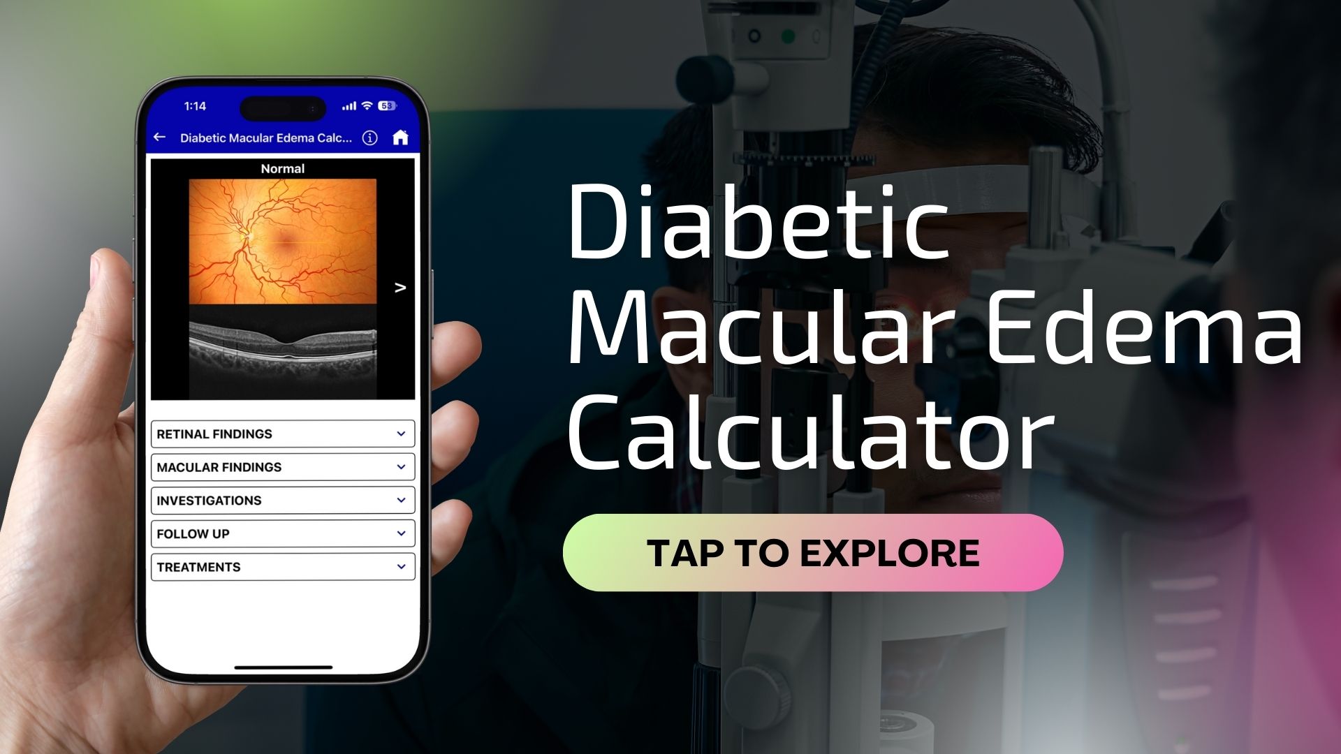 diabetic macular edema calculator mobile