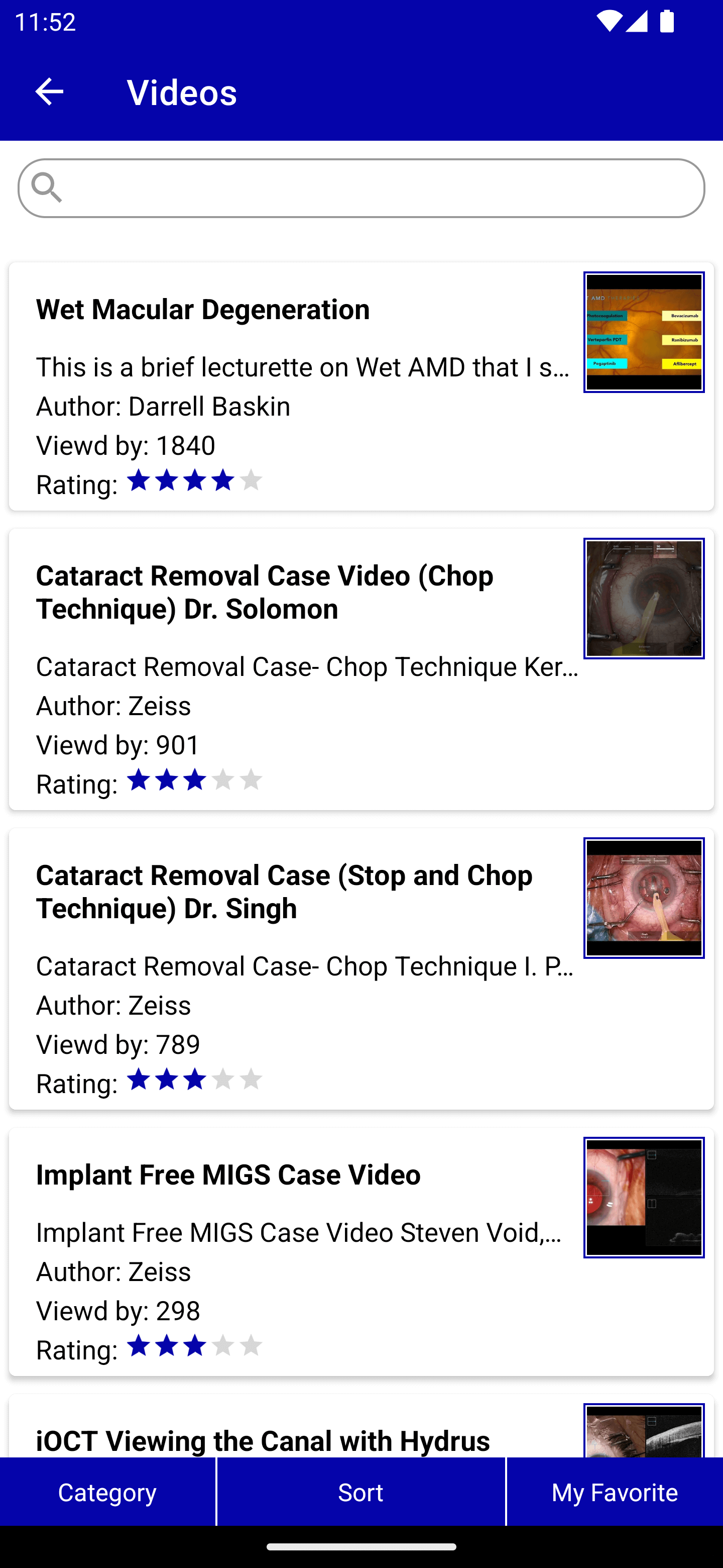 Videos Opthalmologists and Optometrists